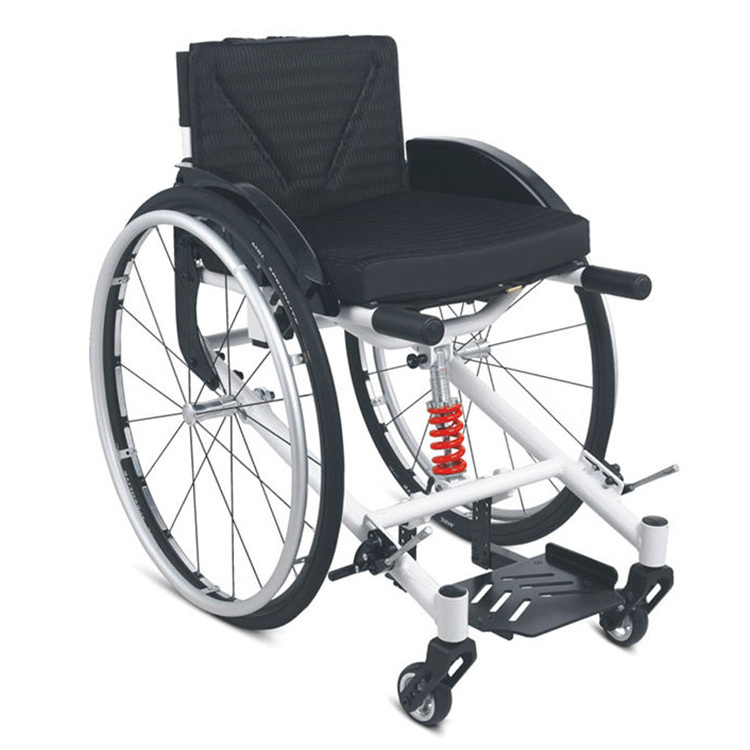 Active Wheelchair Folding Portable Aluminum Alloy Quick Release Spoke Pneumatic Rear Wheel Rigid Wheelchair