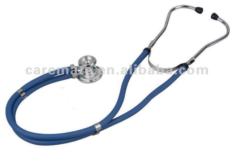 Dual Head Double Tube Multicolor Medical Sprague Rappaport Stethoscope