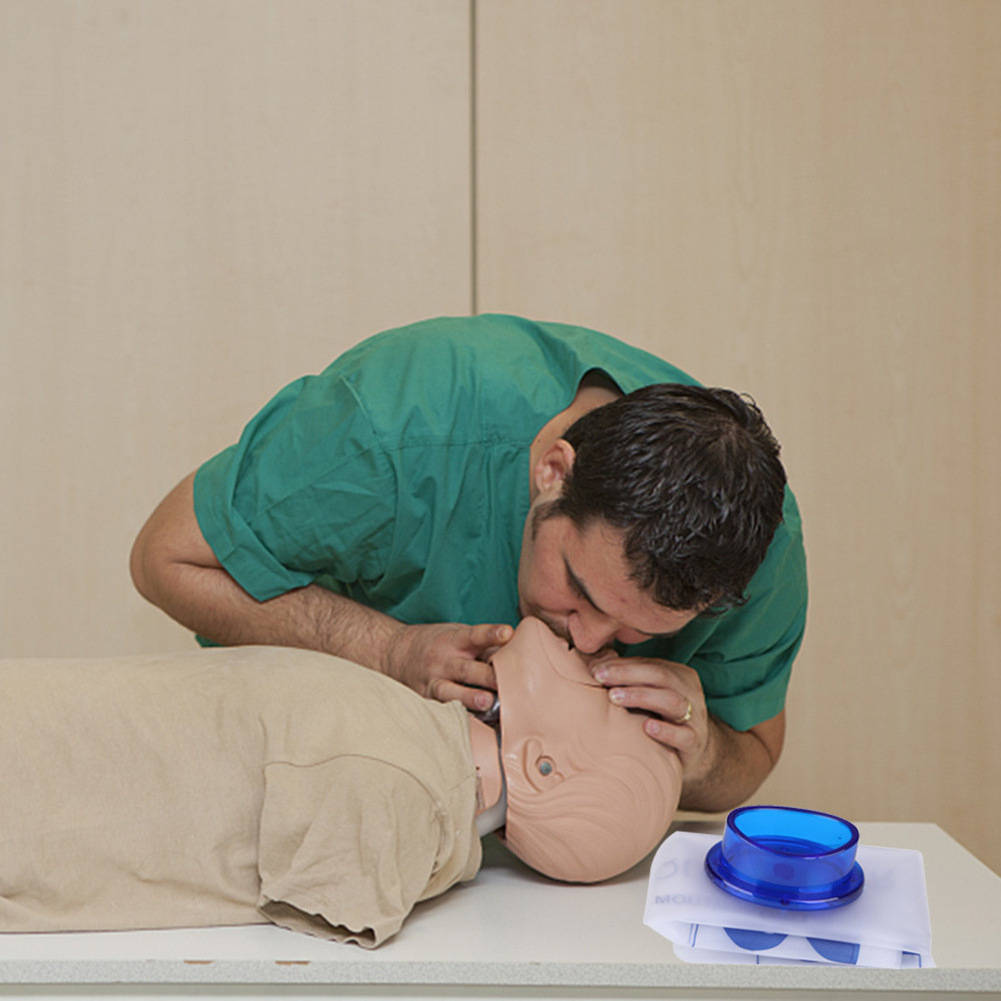 Disposable CPR mask face shield one-way valve CPR Mask