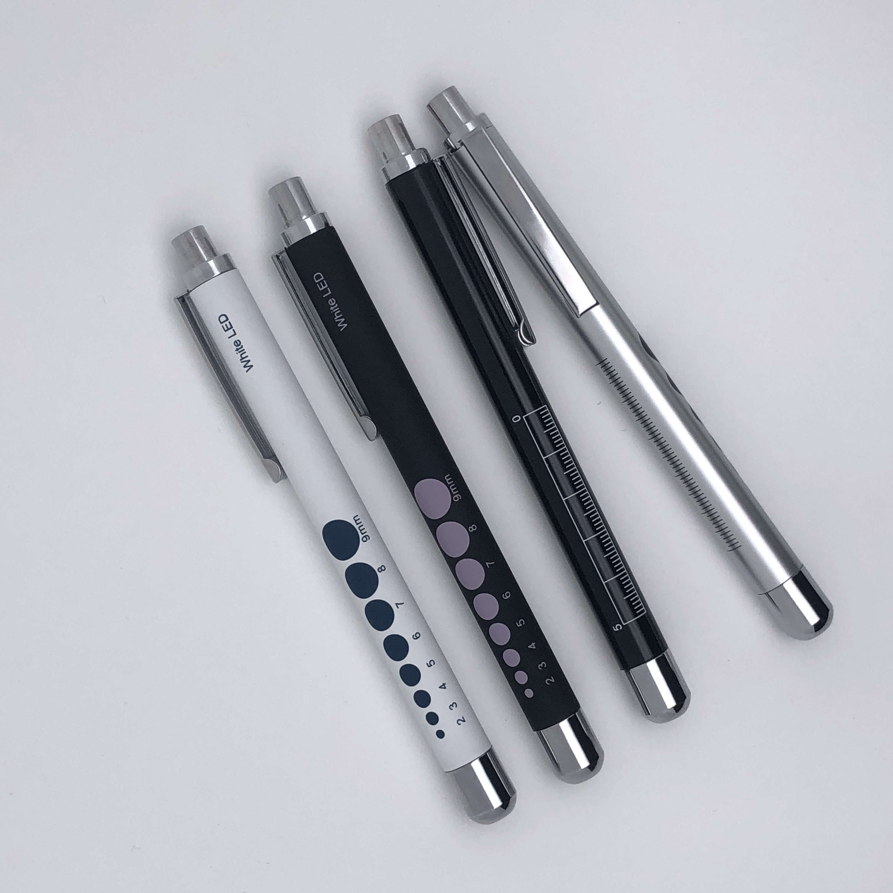 Promotional Aluminum Alloy Medical Diagnostic Pen Light White/Yellow Penlight for Nursing Doctors