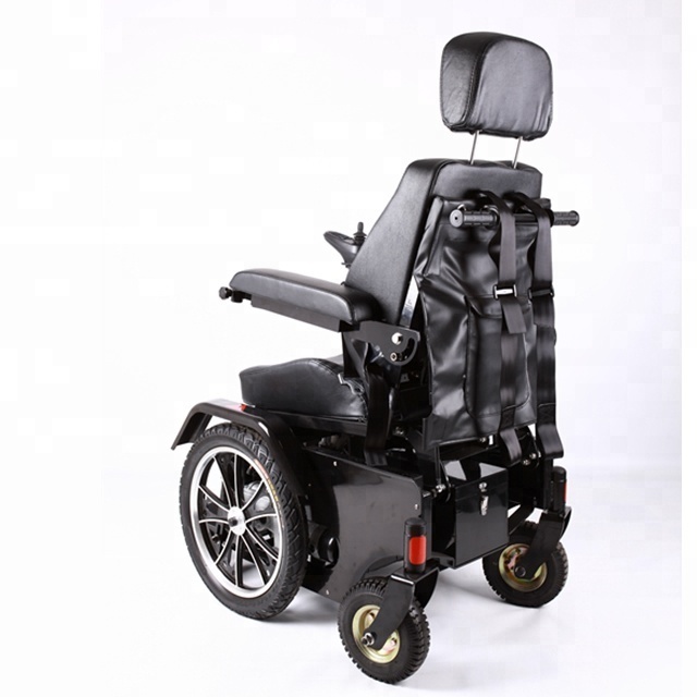 power standing handicap wheelchair stand up and down