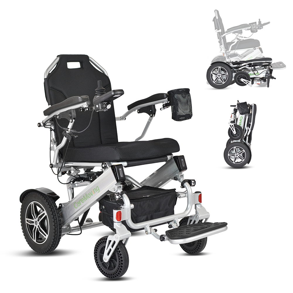 2024 High Quality medical wheelchair light weight electric folding wheelchair Portable Wheelchair For Disabled in pakistan