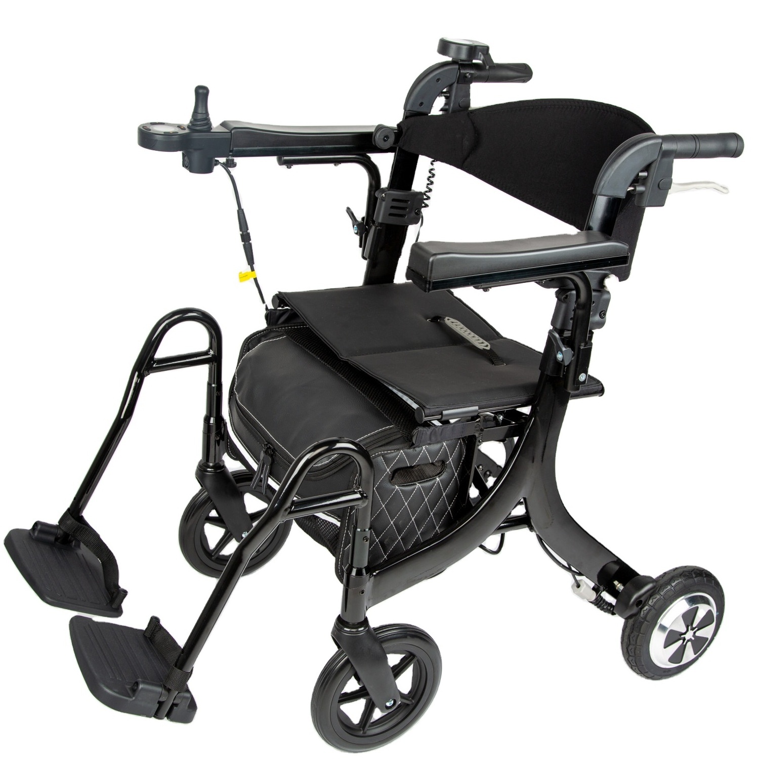 Disability walker rollator mobility motorised 4 wheel walkers  for elderly with 500W brushless motor