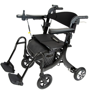 Disability walker rollator mobility motorised 4 wheel walkers  for elderly with 500W brushless motor