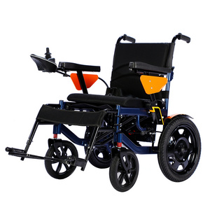 Manufacturers wholesale cheap price euro style extra wide foldable electric wheelchair with 250W*2 motor