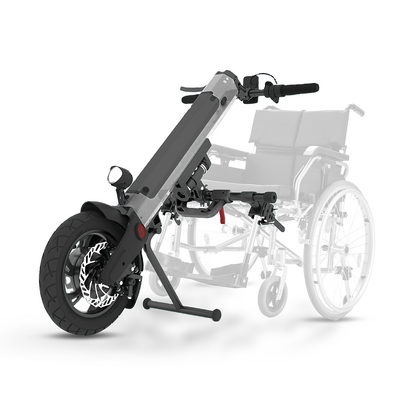 Electric Attachable Handcycle Wheelchair,36V 350W wheelchair electric handcycle Attachment trailer for wheelchair