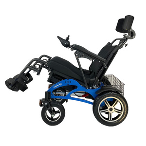 Wholesale price paralyzed elderly disabled foldable electric power reclining wheelchair