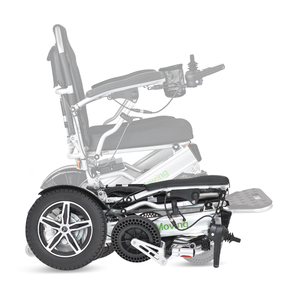 2024 High Quality medical wheelchair light weight electric folding wheelchair Portable Wheelchair For Disabled in pakistan