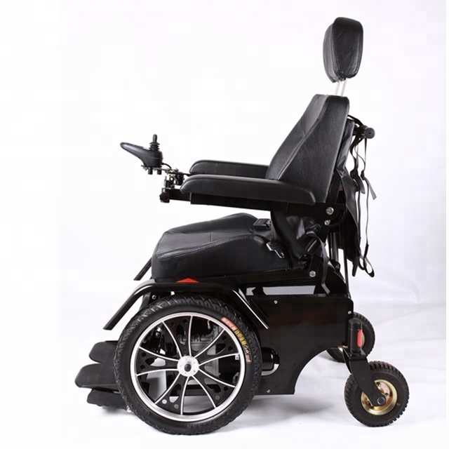 power standing handicap wheelchair stand up and down