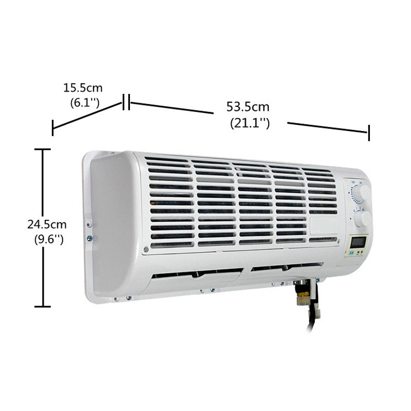 Universal 12V 24V Wall-mounted Auto Electric Air Conditioning Compressor Evaporator Kit for Car Truck Tractor A/C Conditioner