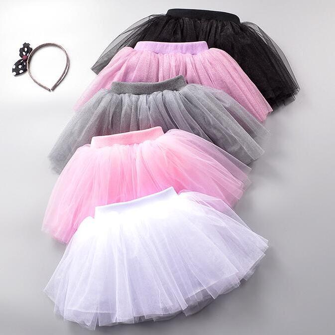 2023  new style wholesale solid color children dance skirt princess dress girls ballet tutu dress