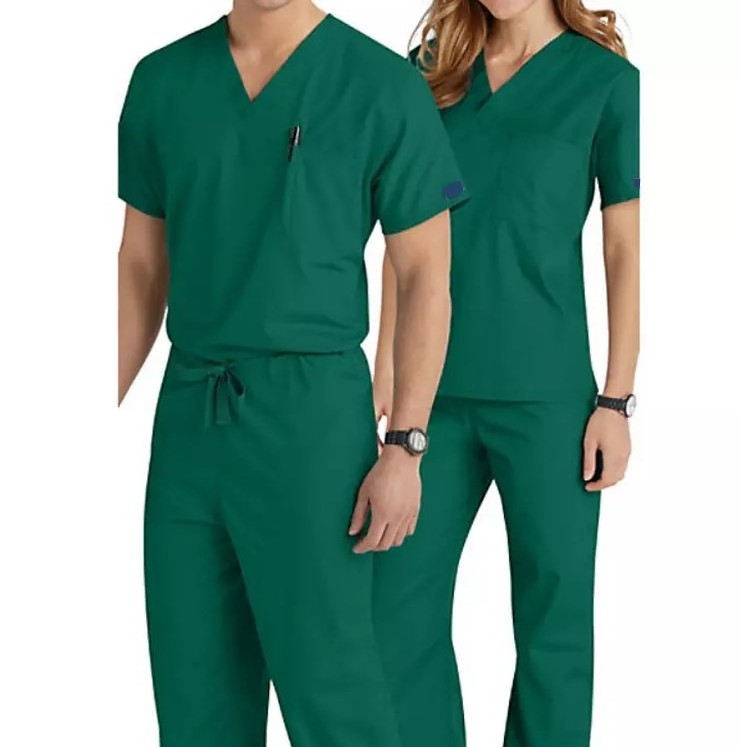 resistance to chlorine bleaching wholesale scrub uniforms men scrub suit uniform