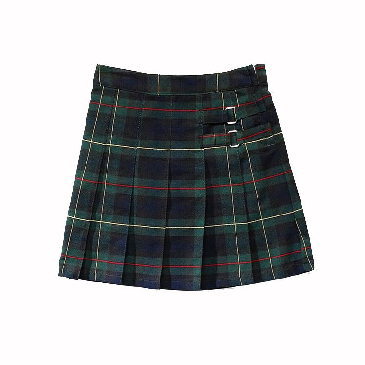 Custom 2022 New Arrival Style Girls Skirt Sets French School Kids Girl Mini Skirt Scoot Short Skirt