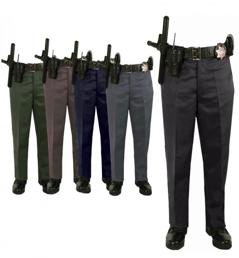 Formal officers trousers high quality wholesale multi colors hot sale design custom security guard uniform pants