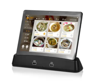 2023 high quality  Hotel Tablet PC10.1 inch MTK Octa Core tablets with desk charge dock stand for shops hotel restaurant