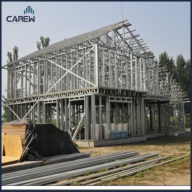 Light steel structure for house construction complying to Standard AS/NZS 4600, AISI S100, EN1993, BS5950-5, GB50009, SASFA