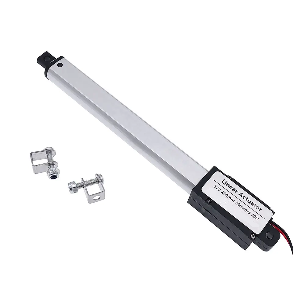 A02 6v 12v super mini linear actuator 10/17.5/30/50/100mm/150mm stroke compact design high speed micro electric actuator