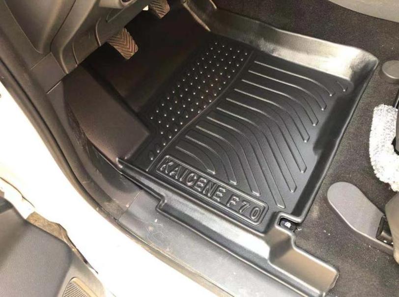 All new healthy material TPE car floor liners car mats auto accessories for Changan Kaicene F70 Hunter