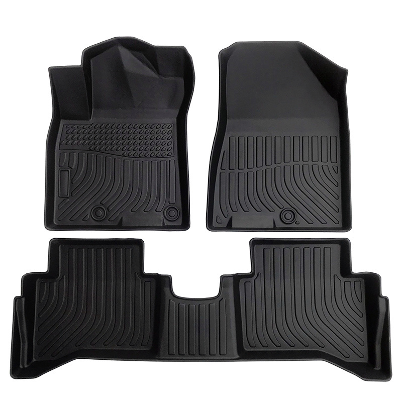 Car Mats Floor Carpet For Kia Niro PHEV 2018-2020 All Weather Protection 3D TPE Car Floor Mats Cargo Liner Matting