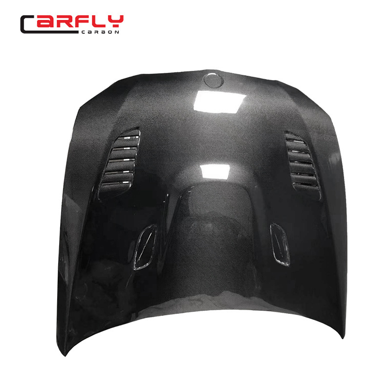 CARBON ENGINE COVER FOR e92 m3 Front Bonnet E92 M3 Carbon Fiber Primed Hood