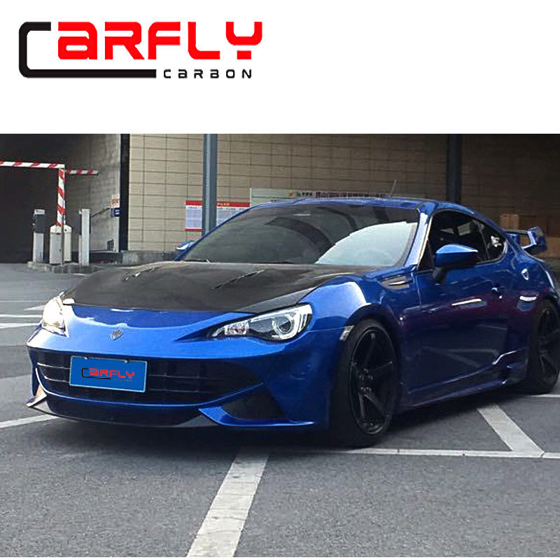 Carbon fiber side skirts for Scion FR-S Carbon body kits for BRZ GT86