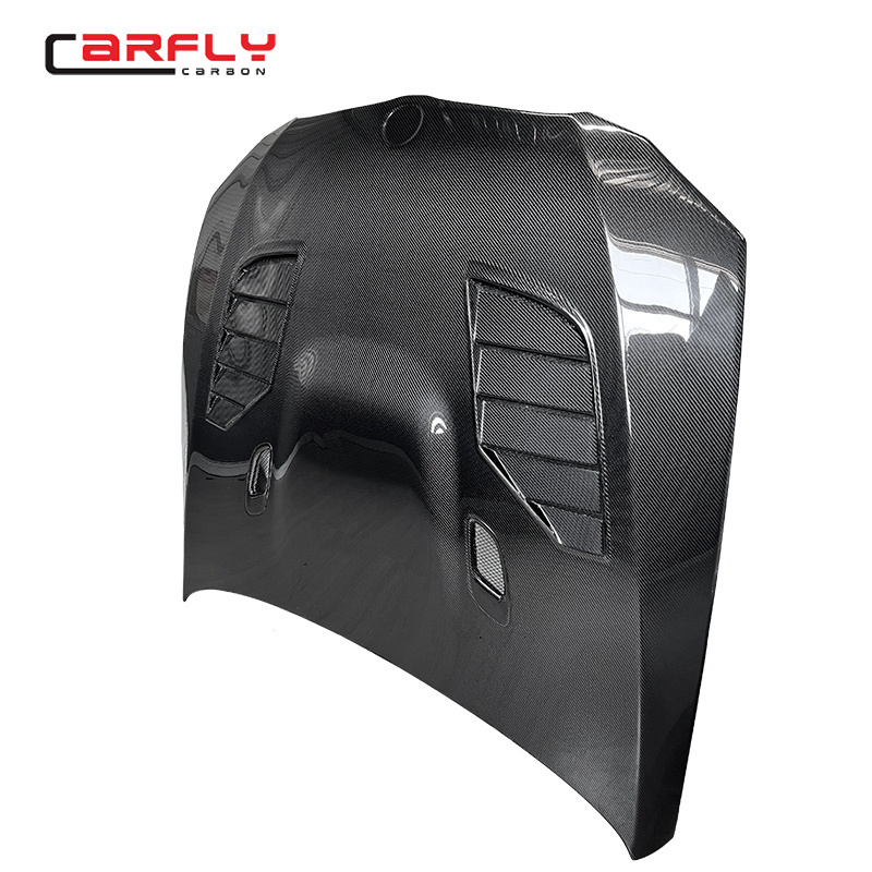 CARBON ENGINE COVER FOR e92 m3 Front Bonnet E92 M3 Carbon Fiber Primed Hood