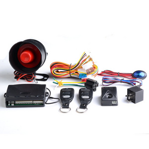 Auto Electronics Alarma Para Carro Universal DC12V One Way Remote Control Car Alarm System