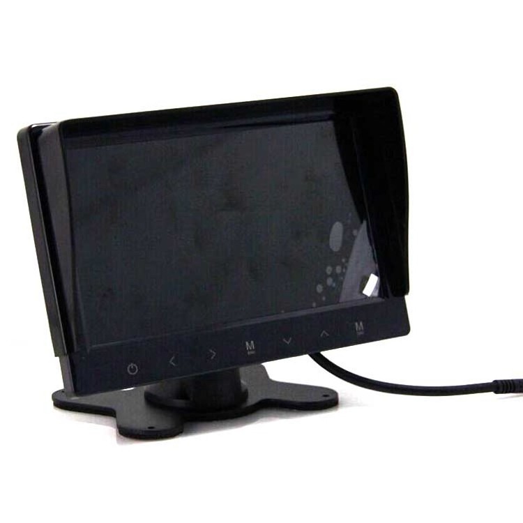 New Style 7 Inch Car  Mirror Monitor Bus Parking Sensor CCD Car Camera Rearview Parking Car Monitor