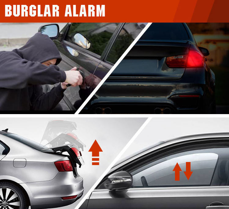 Car alarm central locking system electric center lock 4 doors central lock locking system car keyless entry