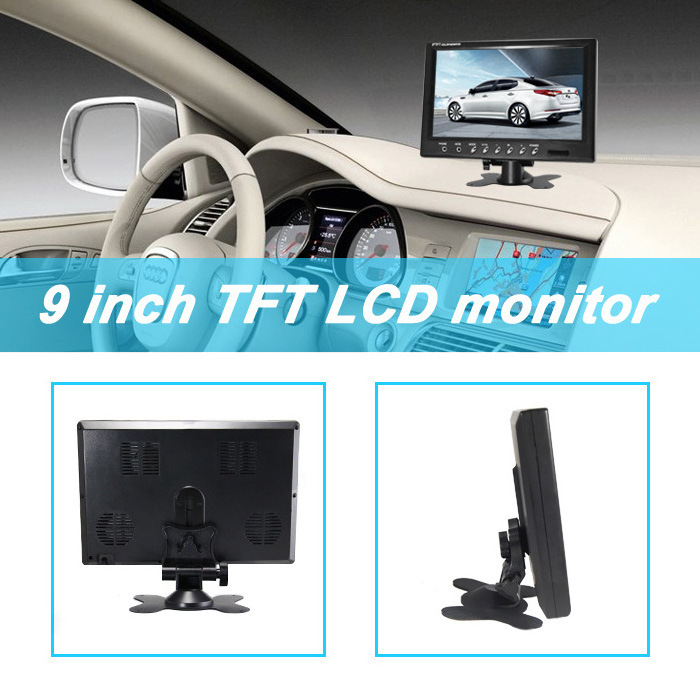 New Style 7 Inch Car  Mirror Monitor Bus Parking Sensor CCD Car Camera Rearview Parking Car Monitor