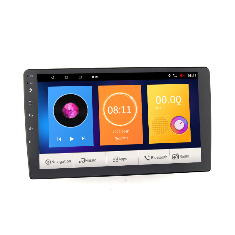 7 9 10 Inch Car DVD Player Multimedia MP5 Built-in GPS Navigation Stereo 2 Din Android Car Radio Audio System