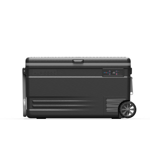 U45 Alpicool 45L portable fancy car refrigerator with detachable battery and LED control panel can be home and car dual use