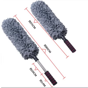 Microfiber Soft Microfiber Car Duster Exterior with Extendable Handle Car Brush Duster For Car Duster Kit