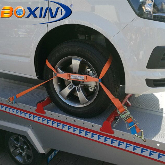 EB50033 Car Tow Dolly Tie Down Strap For Tyre Secure