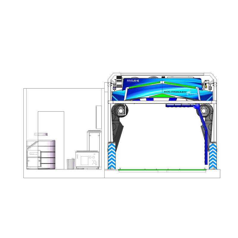 KOLON Tunnel Type Car Washing Machine/Self-service car washing machine