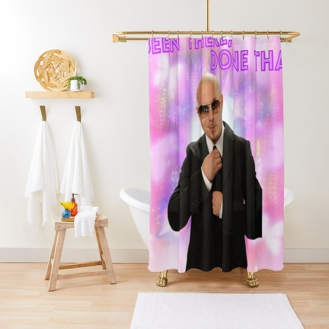 Mr Worldwide Says To Live Laugh Love Shower Curtain with Hooks Waterproof Shower Curtains for Bathroom Decor Bathtub Accessories