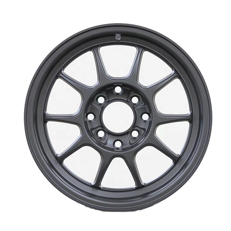 New design sport racing 4x100 passenger car alloy mag  wheels 14 inch