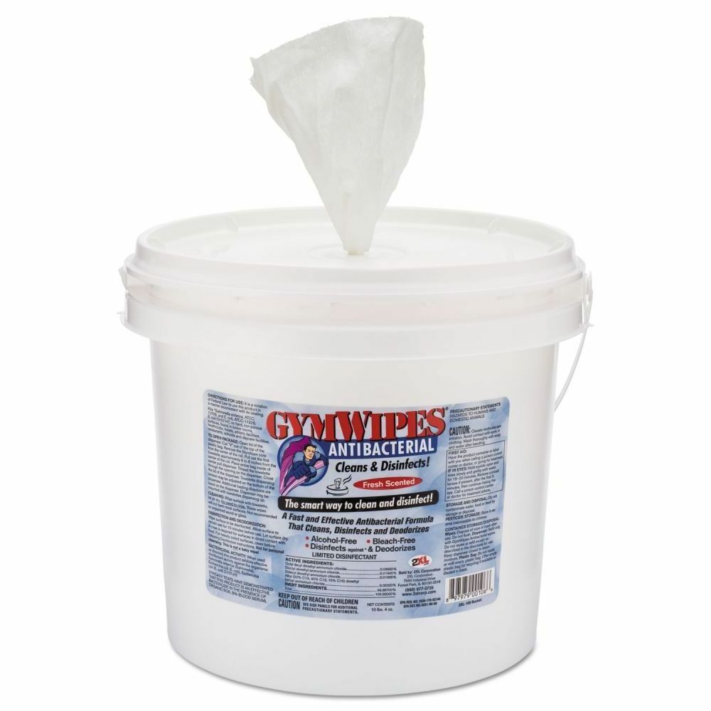 Disposable gym antibacterial wipe 300ct big bucket