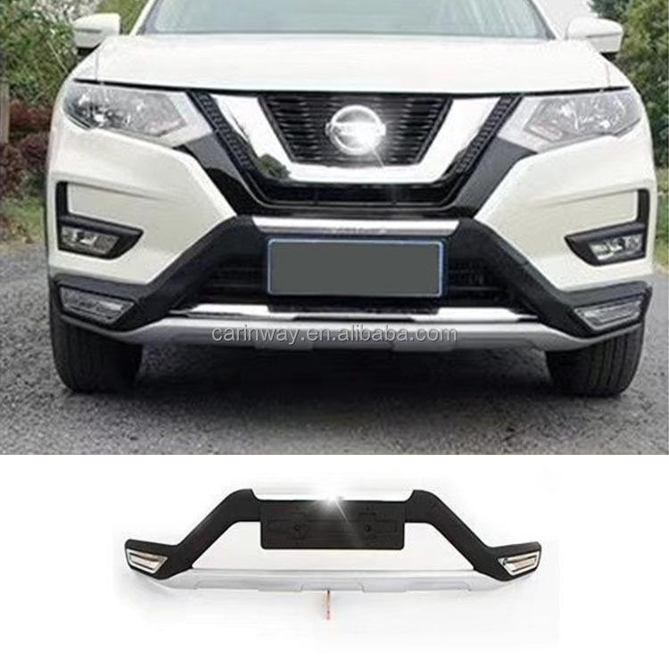 Good Quality Rogue Front Bumper Guard Car Rear Bumper Spoiler Auto Body Bumper Parts Accessories for Nissan X-Trail 2017  2018