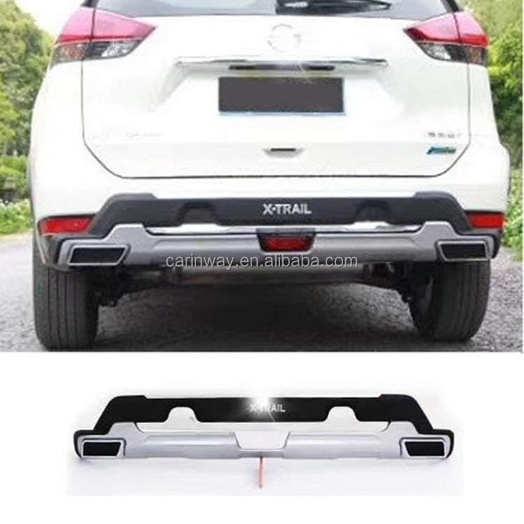 Good Quality Rogue Front Bumper Guard Car Rear Bumper Spoiler Auto Body Bumper Parts Accessories for Nissan X-Trail 2017  2018