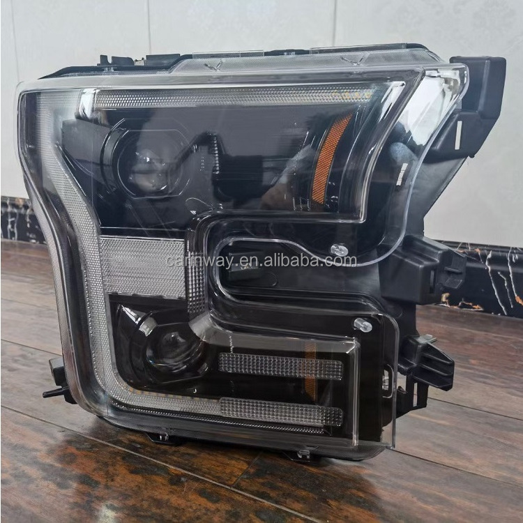 Manufacturer LED Car Headlight F-Series F 150 with Sequential Indicator Auto Head Lamp For Ford F150 2015 2016 2017 2018 2019