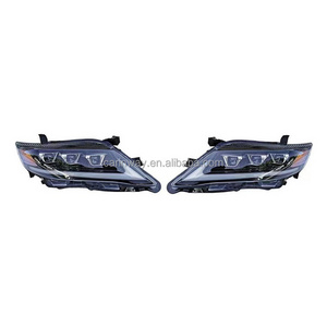 Car lighting system Led Modified head lamp of 3 lens Auto front headlight LE/SE Body kit For Toyota Camry 2007-2012 USA model