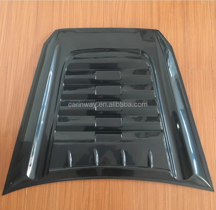 New Arrival 4 4 car Accessories Black Hood scoop Universal Bonnet Scoop For Ford Ranger T6 T7 T8 Wildtrak Raptor PX MK22012-2019