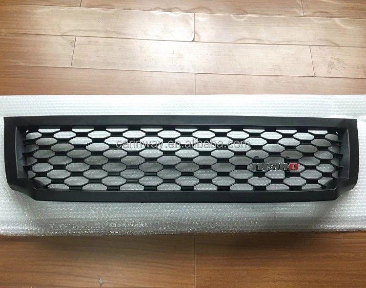 Good Quality Modified Bumper Mesh Front Grille Car Body Accessories Auto Radiator Grills For Nissan Navara NP300 2015-2019