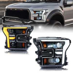 Archaic New Design F style Car Led Front Lamp For Ford F150 2015-2021With DRL Sequential Turning Signal Headlight