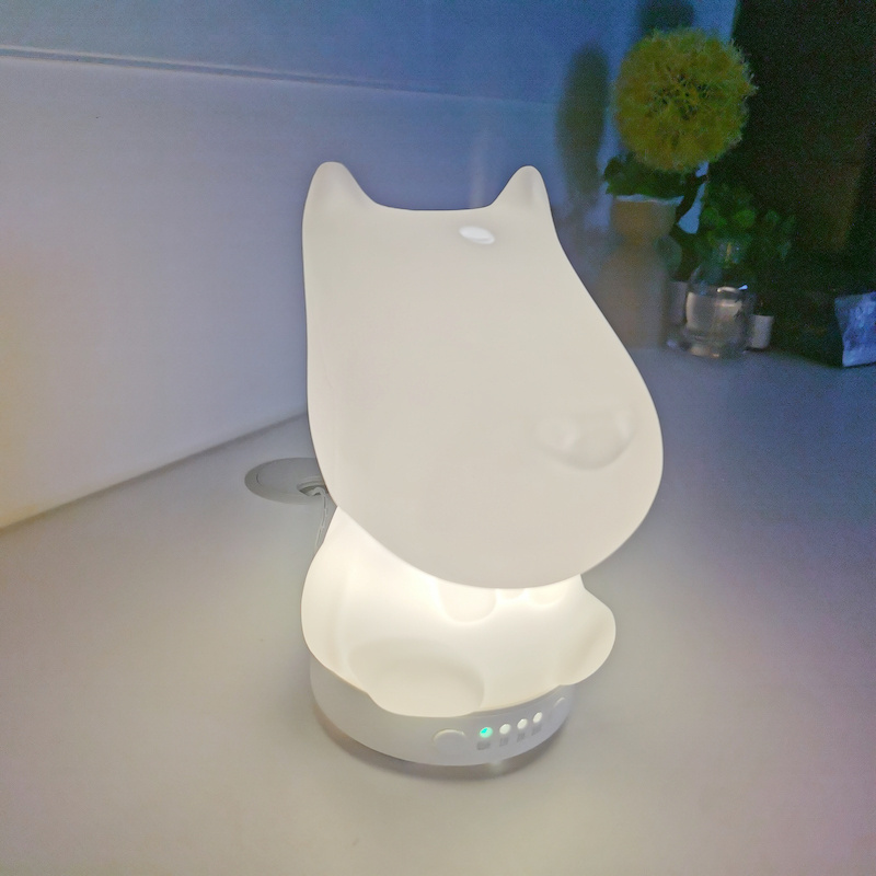 baby diffuser kids cute oil diffusers panda bear bunny kitten cat shape timer setting ceramic aroma diffuser for kids