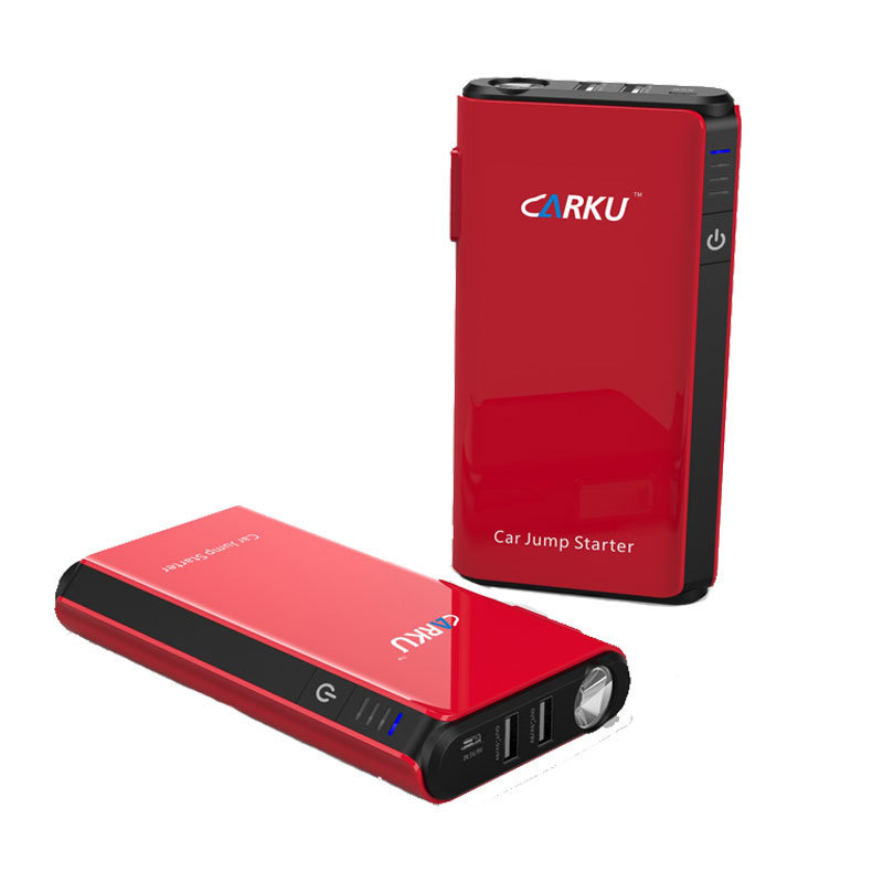 CARKU High Quality  8000mAh Emergency Jump Starter Battery Booster ,Power Bank for Mobile Phone Auto Devices