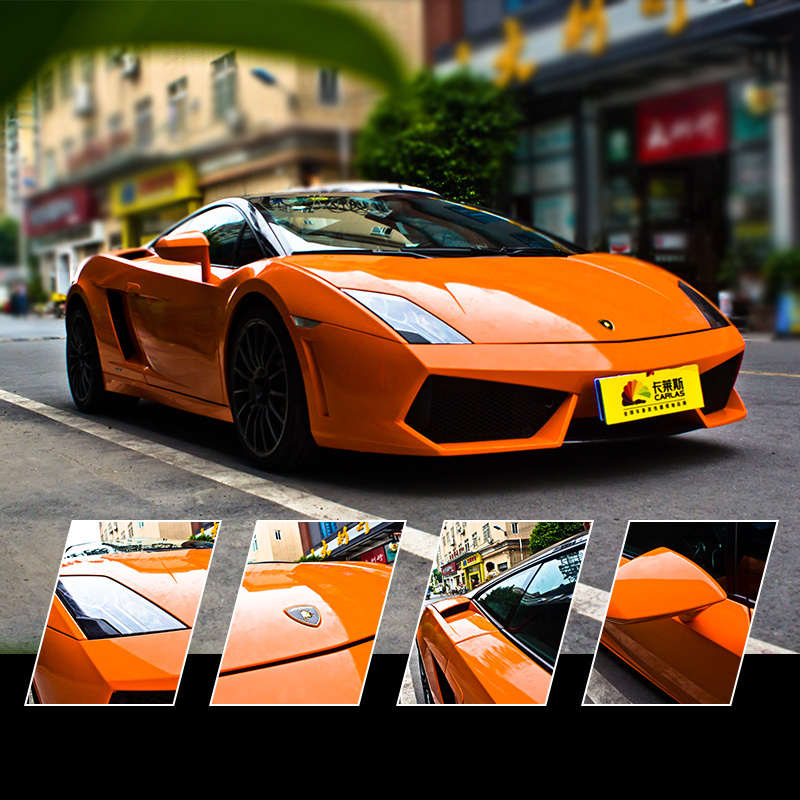 Glossy Self-adhesive Candy Waterproof Removable Air Bubble Free Car Wrap Film Used Car Wrapping Vinyl Stickers