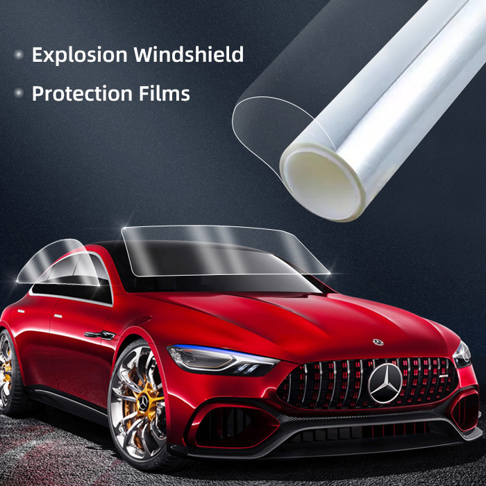 Carlas 1m / 2m / 3m Car Glass Armored Film Window Protective Film Windshield Protection Film