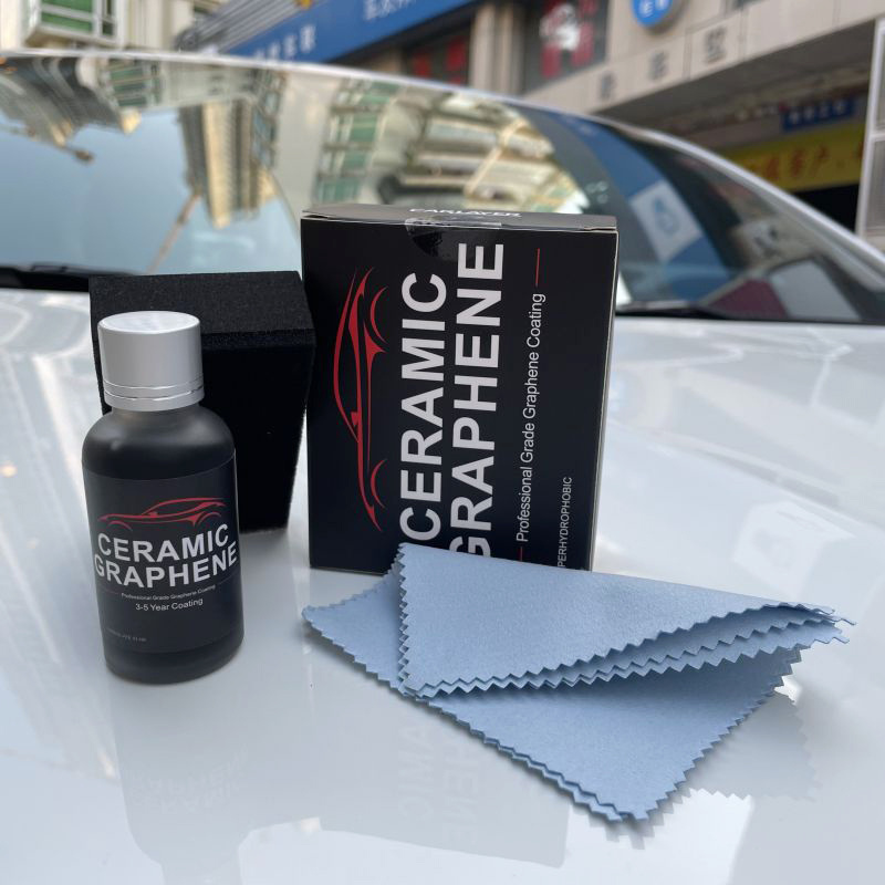 Car Nano Graphene Ceramic Coating Kit 30ml 10h Ceramic Coating Car Hydrophobic Protect Product